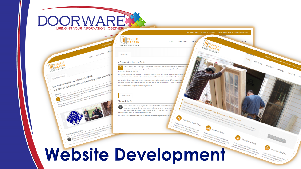 Doorware provides Website Development
