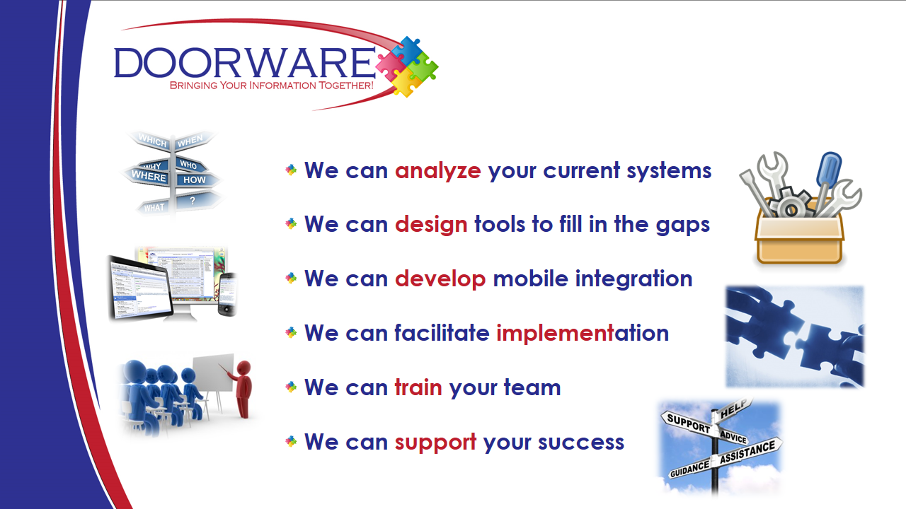 We can develop a system for you!
